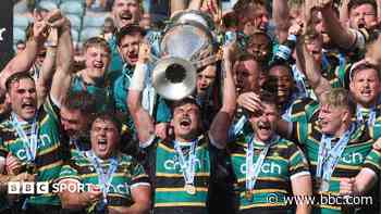Northampton beat Exeter to win Prem Rugby title