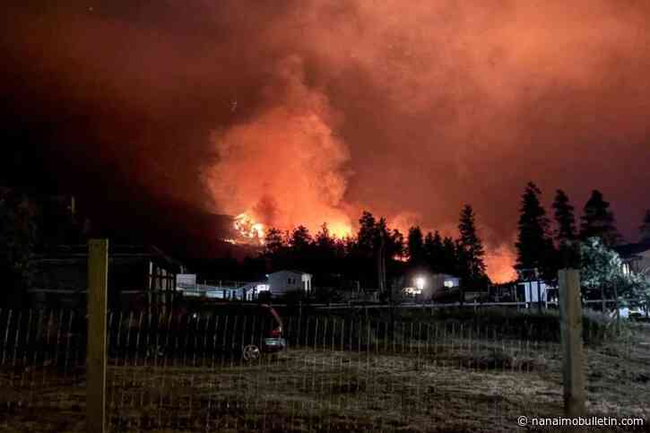 Lytton wildfire grows to 600 hectares on second day of blaze