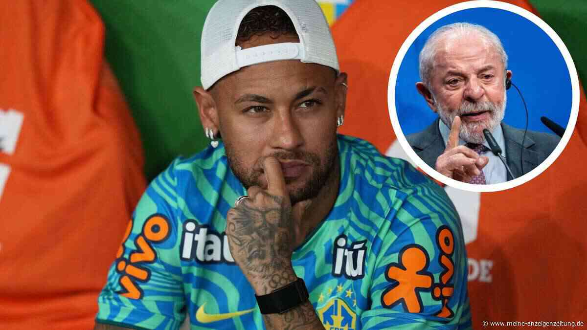 Brasiliens Präsident Lula spottet über WM-Nominierung von Neymar