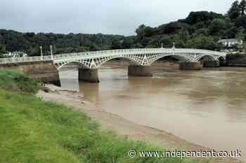 Historic bridge linking Wales and England has finally reopened - but could quickly be forced to close again