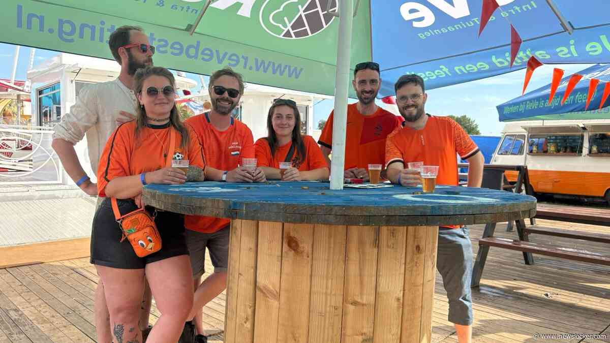 Festivalgangers gooien planning om voor Oranje: ’Het wordt pootje over naar huis’