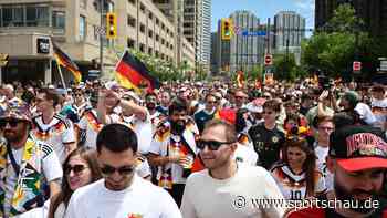 DFB-Fanmarsch in Toronto gestartet - der Countdown läuft
