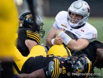 Glut of injured receivers, trouble defending deep pass send B.C. Lions to second straight loss