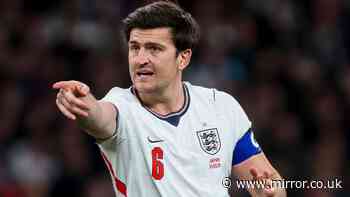 Football fans shocked to see Harry Maguire as snubbed Man Utd star embraces World Cup spirit