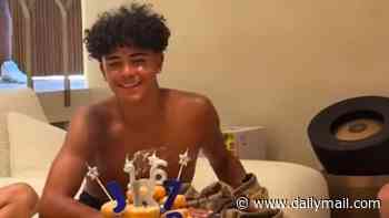 Cristiano Ronaldo's fiancée Georgina Rodriguez shares video of her partner's eldest son Ronaldo Jr's VERY lavish 16th birthday party