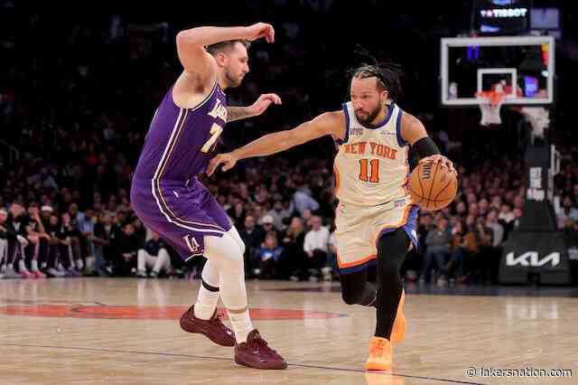 Lakers Video: Jalen Brunson Lists Luka Doncic As Most Famous Person In His Phone