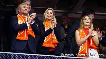 Prinses Ariane trotseert kippenvel in stadion Houston om outfit lekker te laten zien