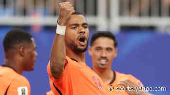 Watch as the Netherlands lead Sweden through Brobbey double