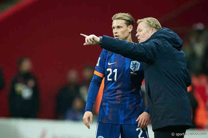 Koeman issues De Jong fitness update after start for Netherlands: ‘Don’t think he’s 100% but he’s in good enough shape’