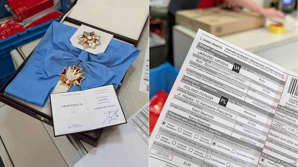 Geschichtsstreit mit Nawrocki: Selenskyj schickt Orden zurück - mit Verweis auf Mussolini und Schröder