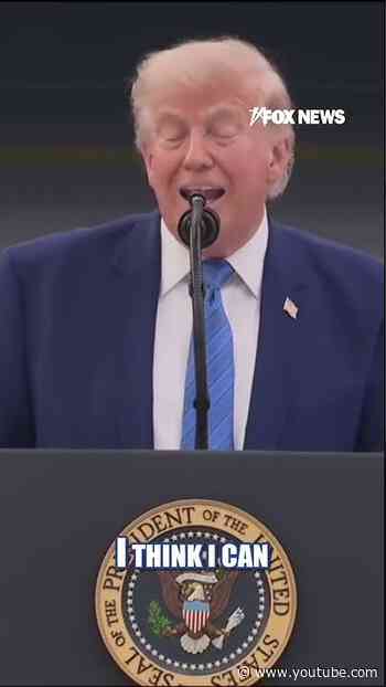 Trump REVEALS new Air Force One will lead July 4 flyover #foxnews #news #shorts #trump #america
