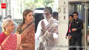 Bachchans, Ranbir Kapoor, Ravi Kishan: Celebs at Supriya Sule's daughter's wedding