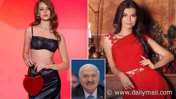 Lukashenko's lovers: How dictator hand picks 'watermelon battalion' of beauty queens for top jobs including 22-year-old Miss Belarus 'mistress'… while estranged wife lives in guarded estate