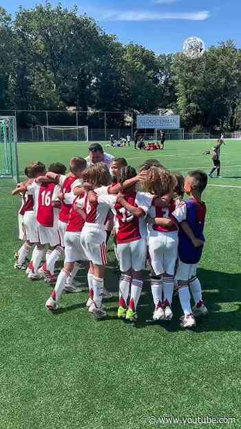 Ajax U9s and U12s win the BFC Talent Cup! 🏆