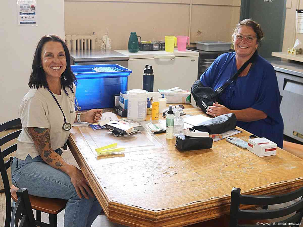 ‘Great day’ for first clinic to serve homeless held at Chatham Hope Haven