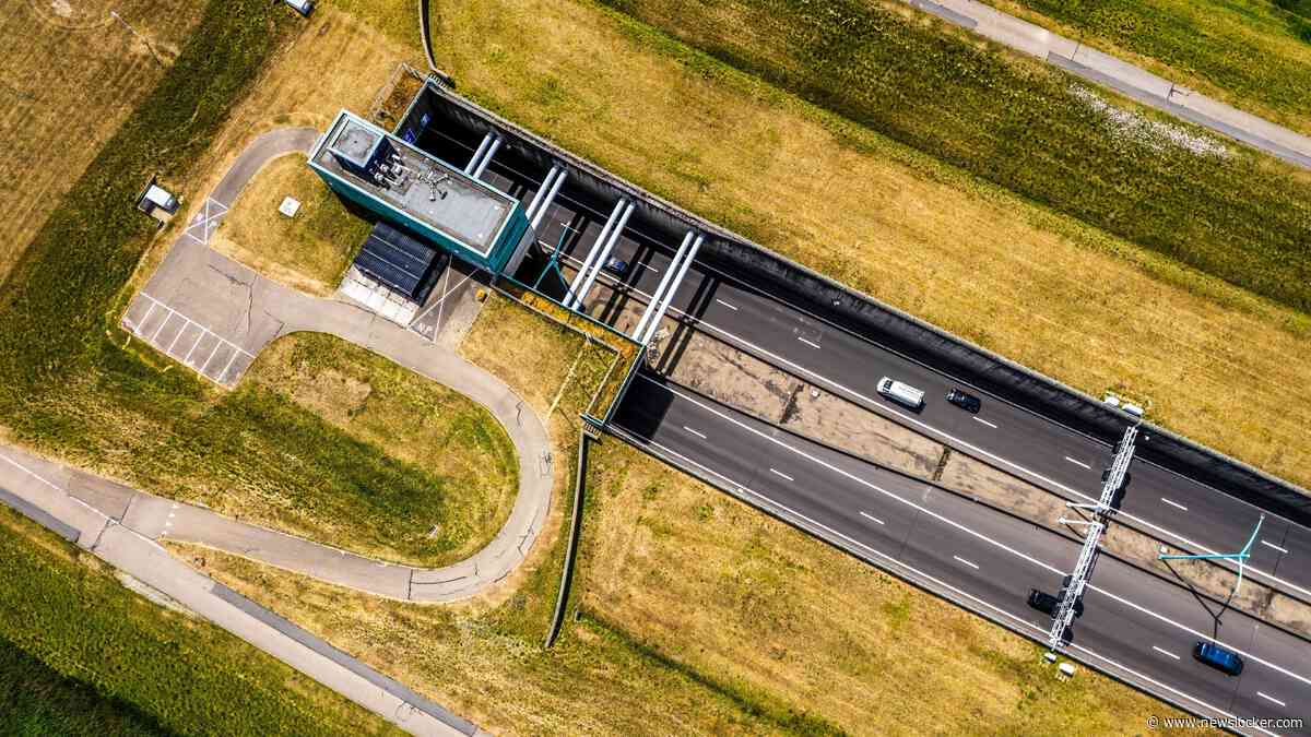 Westerscheldetunnel weer open na autobrand