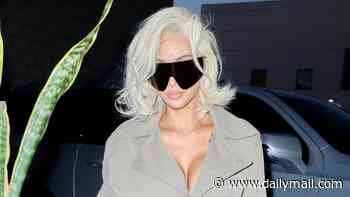 Kim Kardashian unveils dramatic hair makeover after trip to Beverly Hills rejuvenation center