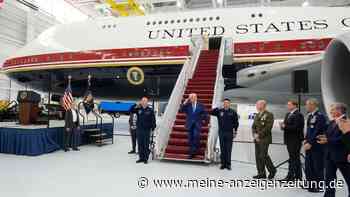 Trump präsentiert neue Air Force One aus Katar – „eher wie ein Haus als ein Flugzeug“