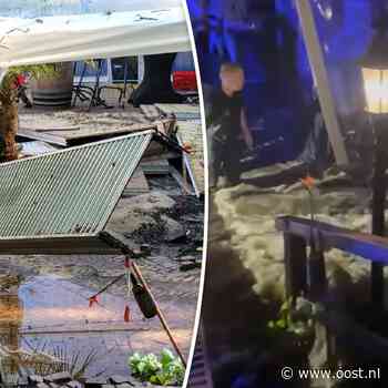 Bruiloft eindigt in chaos door enorme wateroverlast: 'Iedereen was in paniek'