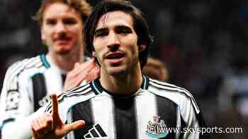Newcastle reject £80m Spurs bid for Tonali