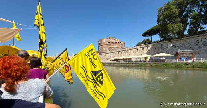 Scorie nucleari, la protesta della Tuscia arriva a Roma: “No al deposito nazionale di rifiuti radioattivi”