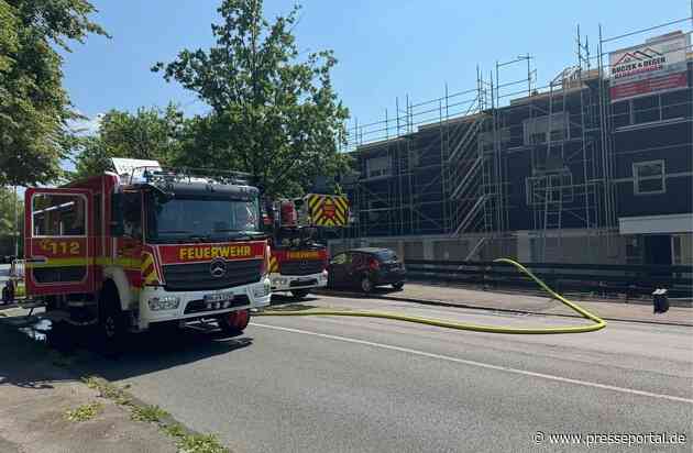 FW-MH: Zimmerbrand in einem Mehrfamilienhaus in Menden-Holthausen