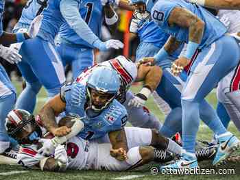Chad Kelly rips Ottawa defence apart as Redblacks fall to 0-2 with loss to the Toronto Argos