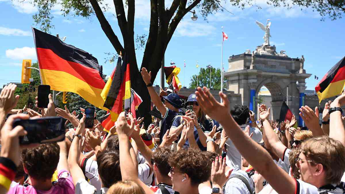 Ganz anders als in Houston: Deutschland-Trikots fluten Toronto