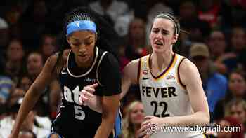 Caitlin Clark and Angel Reese clash again as Indiana Fever star's season hits new low in second loss to fierce rival in three days