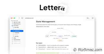 Bear app developers announce Lettera, a beautiful Markdown editor for Mac
