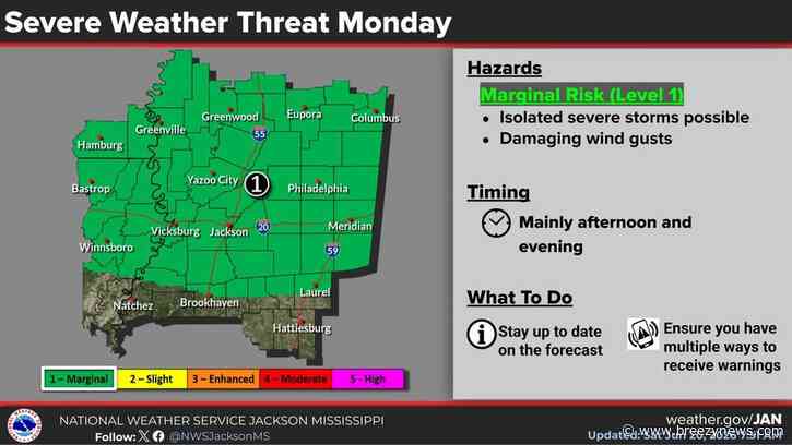 Flood Watch Cancelled, Storms Expected Monday