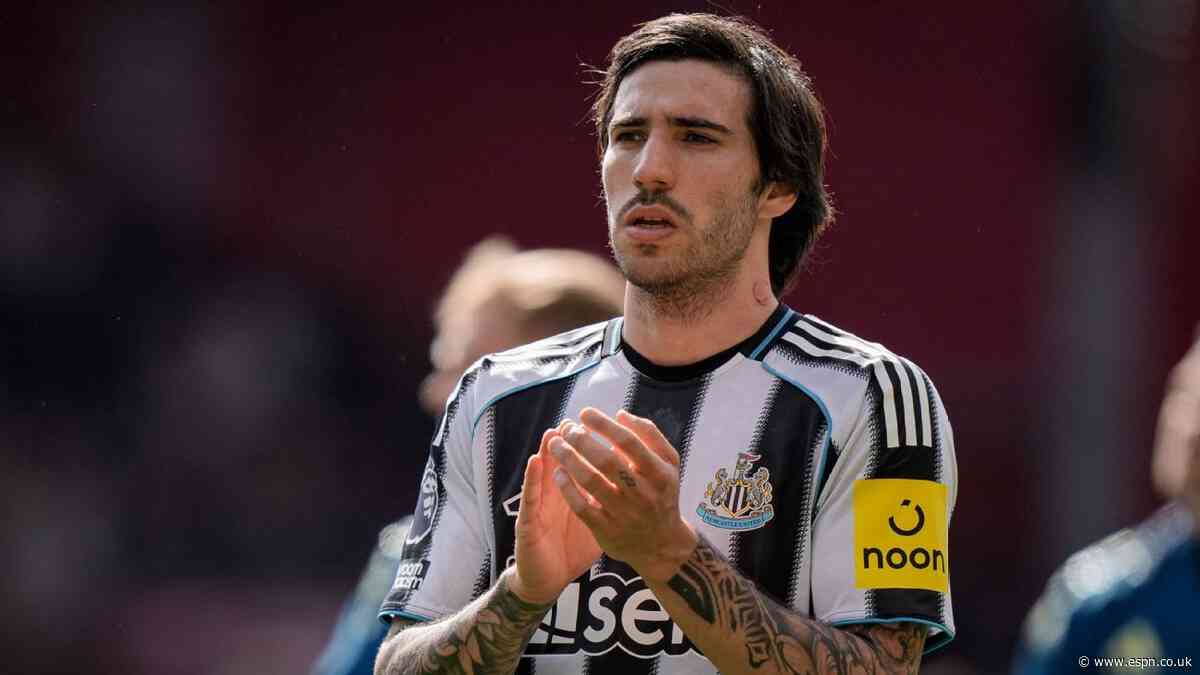 Sources: Newcastle reject Spurs' £75m Tonali bid