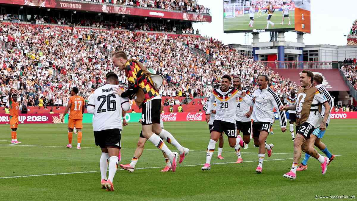 Fußball-WM: Deutschland gewinnt 2:1 gegen die Elfenbeinküste