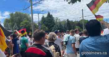 Germany, Ivory Coast fans take over Toronto for World Cup match