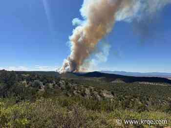 Deer Canyon fire forces evacuations south of Mountainair