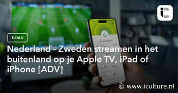 Nederland – Zweden streamen in het buitenland op je Apple TV, iPad of iPhone [ADV]