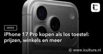 iPhone 17 Pro kopen als los toestel: prijzen, winkels en meer