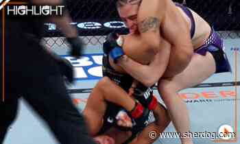 UFC Vegas 119 highlight video: Beatriz Mesquita armbars Melissa Mullins