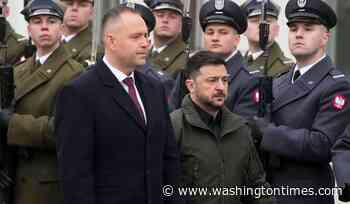 Zelenskyy returns Poland's highest honor after Polish leader revokes it in a spat over history