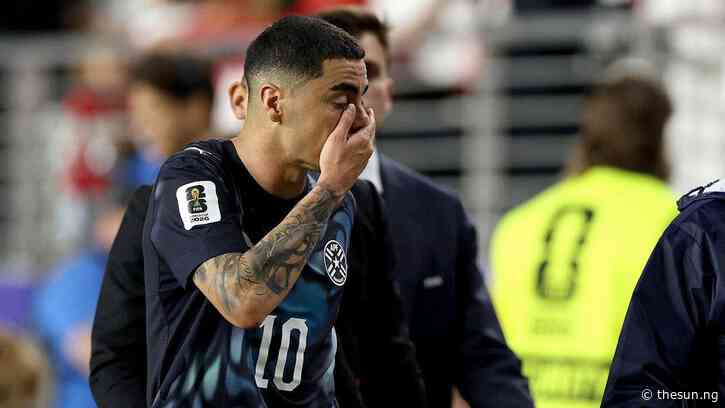 … FIFA statement after Almiron red card