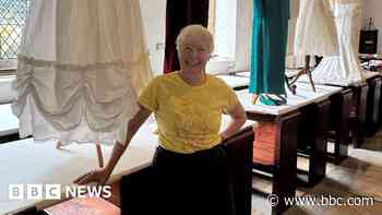 Wedding dresses dating back to 1870s go on display