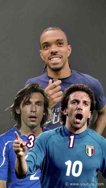 It's the turn of Italian maestros, Pirlo and Del Piero. Who comes out on top? 🇮🇹