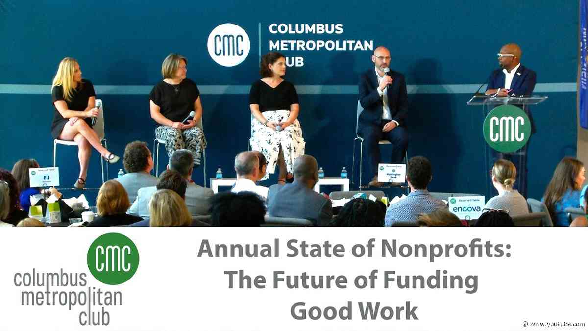 Columbus Metropolitan Club:  Annual State of Nonprofits: The Future of Funding Good Work