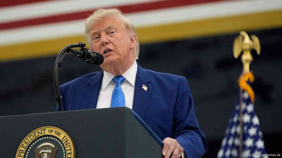 Vor Gesprächen: Trump droht mit US-Maut in Straße von Hormus