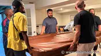 Right on cue, England get a new pool table for their World Cup HQ... after the FA went looking on Facebook Marketplace