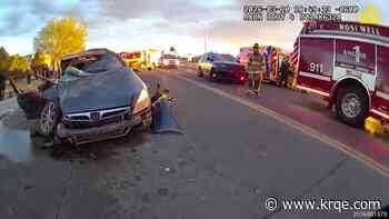 Video: Roswell police respond to fatal crash involving teens