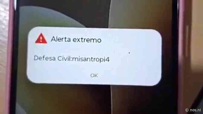 Buitenaardse wezens of noodsituatie? Brazilianen opgeschrikt door vreemd bericht