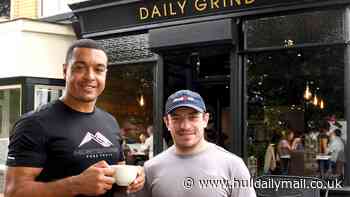 Former Hull FC player tackles new venture as he launches coffee shop in Holderness Road