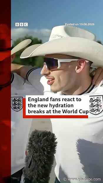 Hydration breaks are ‘like the Americanisation of football.’ #WorldCup #Football #BBCNews