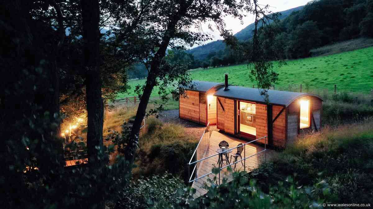 The most unusual places to stay in Wales this summer including a jet plane, spaceship and a 'moon conker'